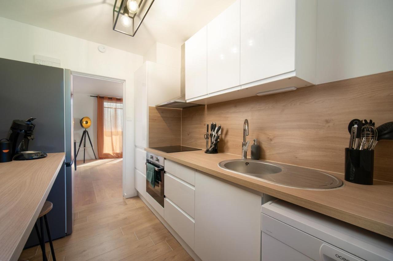 Grand Appartement 3 Chambres Avec Clim Et Balcon 마르세유 외부 사진