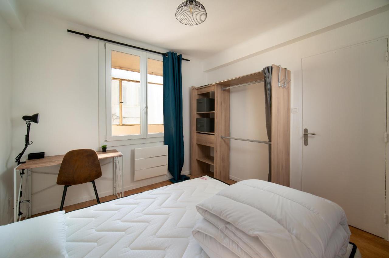 Grand Appartement 3 Chambres Avec Clim Et Balcon 마르세유 외부 사진